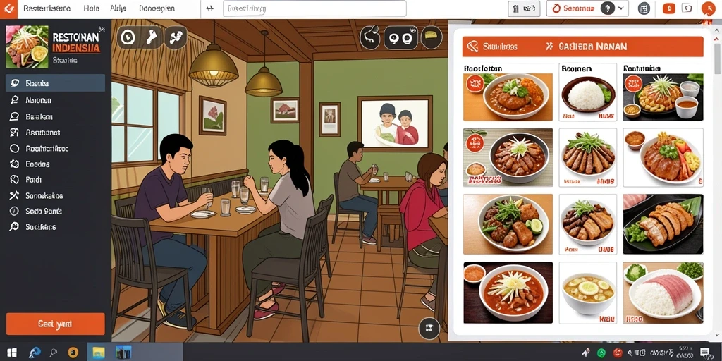 Screenshot aksi mendebarkan saat bertarung melawan musuh.