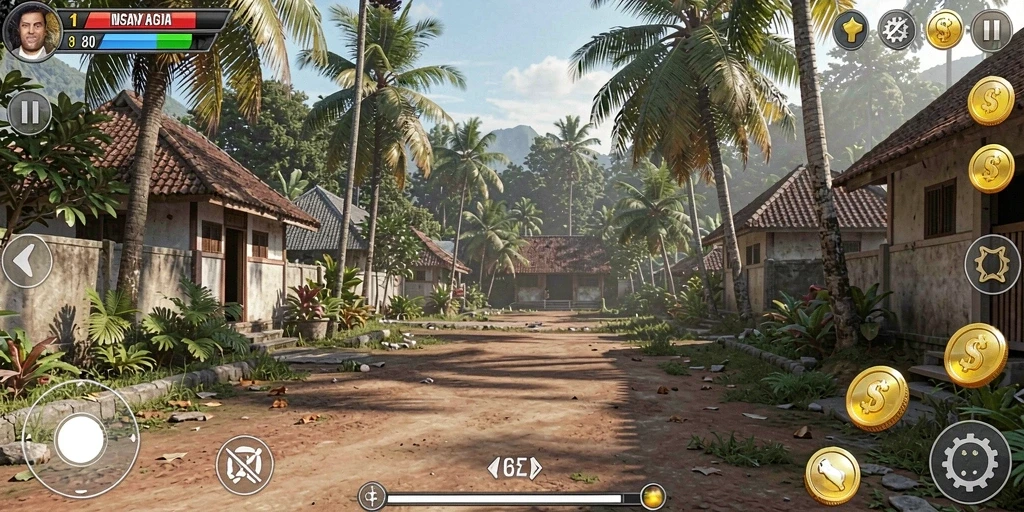 Pemandangan grafis yang memukau saat bermain.