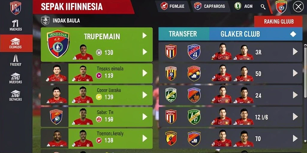 Variasi permainan yang beragam dan menantang.