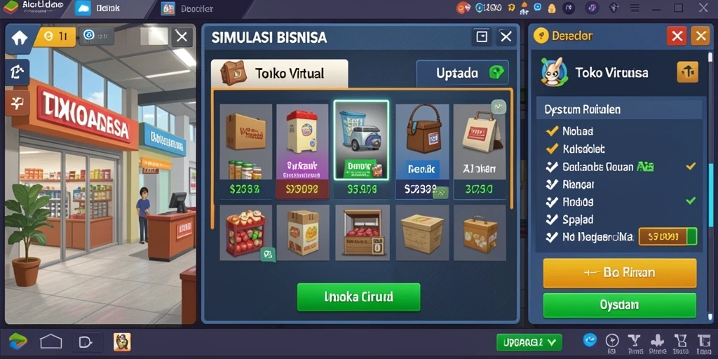 Kustomisasi tim yang mendetail dan menarik.