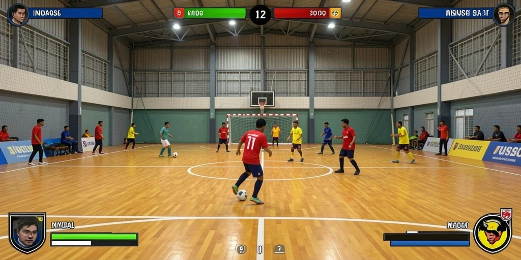 Screenshot menggambarkan level menantang yang tersedia.