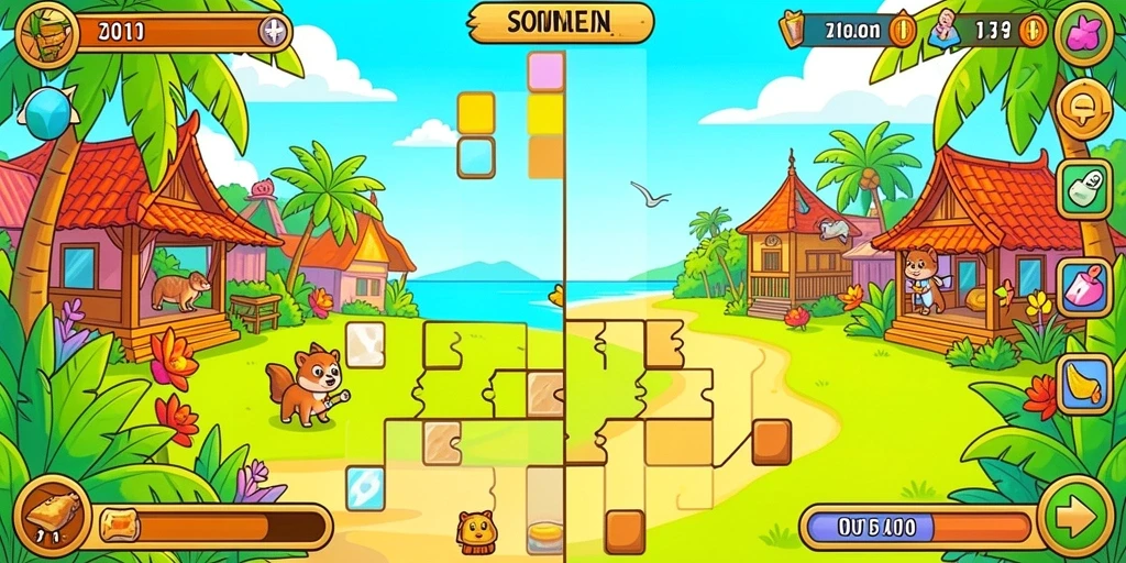 Fitur multiplayer memungkinkan Anda bermain dengan teman.