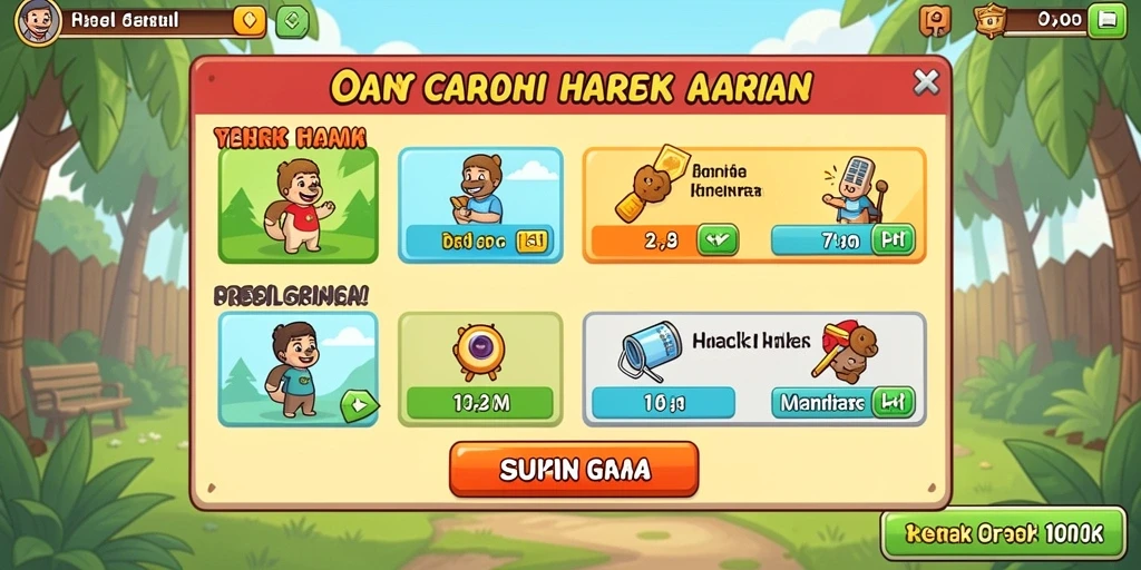 Pengalaman bermain yang mengasyikkan dan menantang.