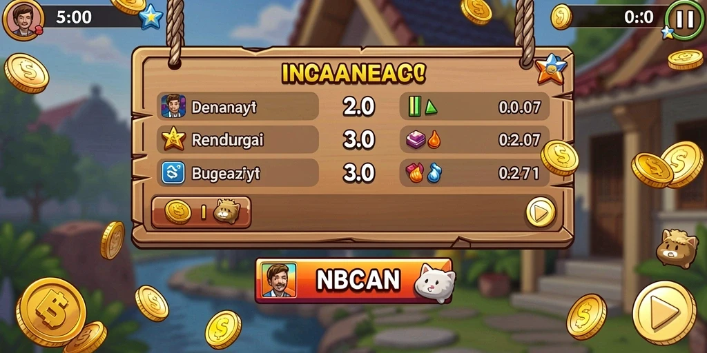 Screenshot ini menampilkan mode multiplayer yang seru.